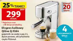 Auchan Ekspres kolbowy Qilive Q.5164 oferta
