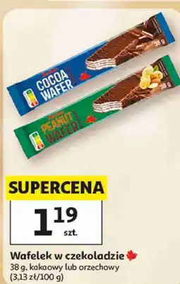 Auchan Wafelek w czekoladzie Auchan oferta