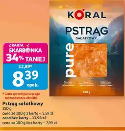 Auchan Pstrąg sałatkowy Koral Pure oferta