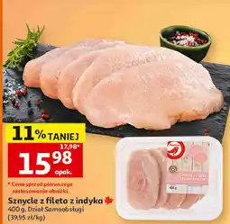 Auchan Sznycle z fileta z indyka Auchan oferta