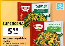 Auchan Warzywa na patelnię Hortex 400-450 g, wybrane rodzaje oferta