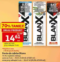 Auchan Pasta do zębów Blanx oferta