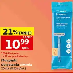 Auchan Maszynki do golenia cosmia oferta