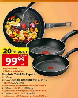 Auchan Patelnia Tefal So Expert śr.: 20 cm oferta