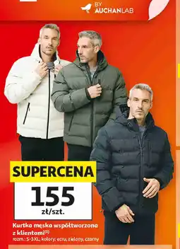 Auchan Kurtka męska współtworzona z klientami Inextenso oferta