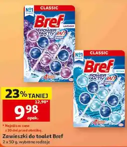 Auchan Zawieszki do toalet Bref oferta