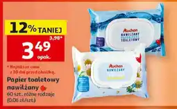 Auchan Papier toaletowy nawilżany Auchan oferta