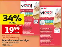 Auchan Rękawice winylowe Vigo! oferta
