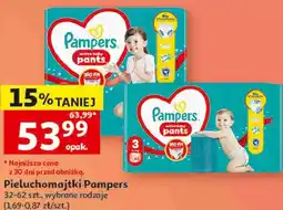 Auchan Pieluchomajtki Pampers oferta