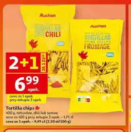 Auchan Tortilla chips Auchan oferta