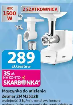 Auchan Maszynka do mielenia Zelmer ZMM3512B oferta