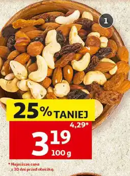 Auchan Mieszanka bakaliowa oferta