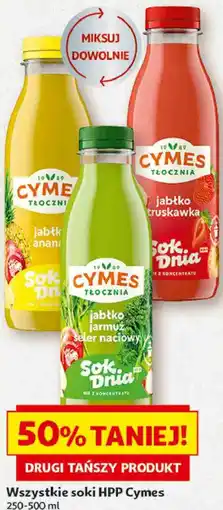 Auchan Wszystkie soki HPP Cymes oferta