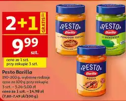 Auchan Pesto Barilla oferta