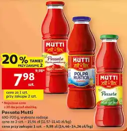Auchan Passata Mutti oferta