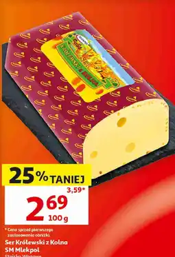 Auchan Ser Królewski z Kolna SM Mlekpol oferta
