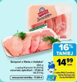 Carrefour Szyncel z fileta z indyka Samo dobro oferta