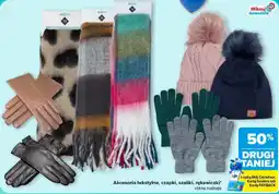 Carrefour Akcesoria tekstylne, czapki, szaliki, rękawiczki oferta