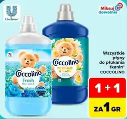 Carrefour Płyny do płukania tkanin Coccolino oferta