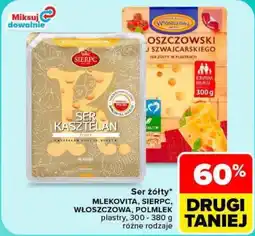 Carrefour Ser żółty Mlekovita, Sierpc, Włoszczowa, Polmlek oferta