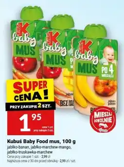 Twój Market Kubuś Baby Food mus oferta