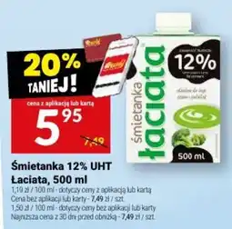 Twój Market Śmietanka 12% UHT Łaciata oferta