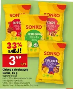 Twój Market Chipsy z ciecierzycy Sonko oferta
