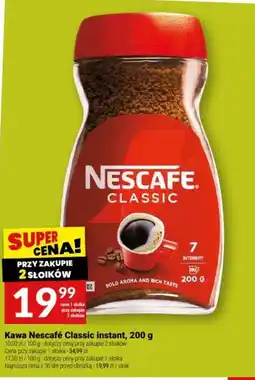 Twój Market Kawa Nescafe Classic instant oferta