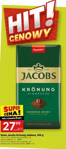 Twój Market Kawa Jacobs Krönung mielona oferta