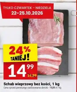 Twój Market Schab wieprzowy bez kości oferta