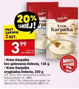 Twój Market Krem Karpatka Delecta oferta