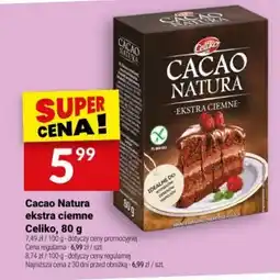 Twój Market Cacao Natura ekstra ciemne Celiko oferta
