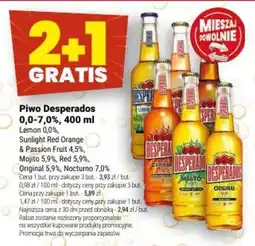 Twój Market Piwo Desperados oferta