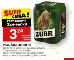 Twój Market Piwo Żubr oferta