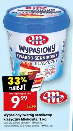 Twój Market Wypasiony twaróg sernikowy klasyczny Mlekovita oferta