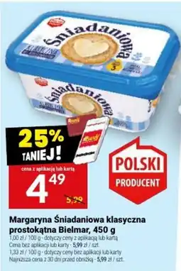 Twój Market Margaryna Śniadanionowa klasyczna Bielmar oferta