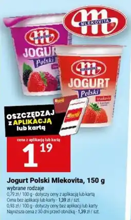 Twój Market Jogurt Polski Mlekovita oferta
