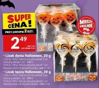 Twój Market Lizak dynia Halloween oferta