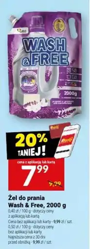 Twój Market Żel do prania Wash & Free oferta