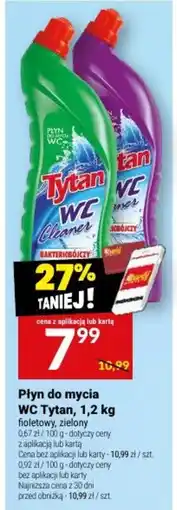 Twój Market Płyn do mycia WC Tytan oferta