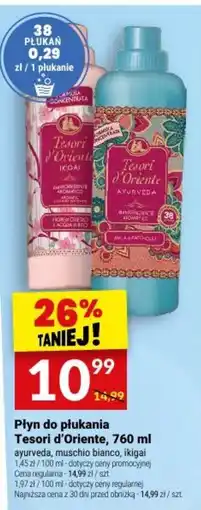 Twój Market Płyn do płukania Tesori d'Oriente oferta