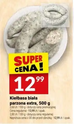 Twój Market Kiełbasa biała parzona extra oferta