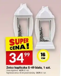 Twój Market Znicz kapliczka S-49 biała oferta