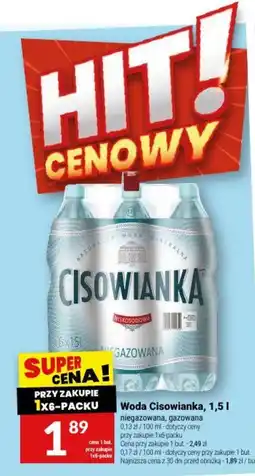 Twój Market Woda Cisowianka oferta