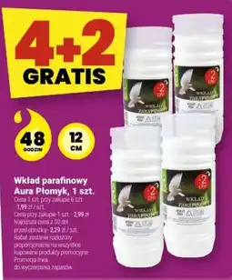 Twój Market Wkład parafinowy Aura Płomyk oferta