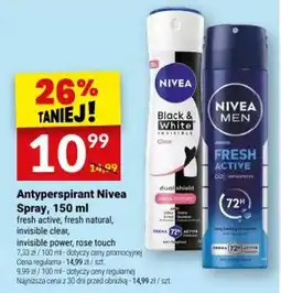 Twój Market Antyperspirant Nivea Spray oferta