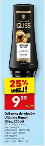 Twój Market Odżywka do włosów Ultimate Repair Gliss oferta