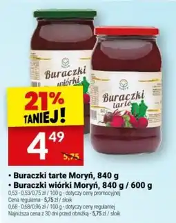 Twój Market Buraczki tarte Moryń oferta