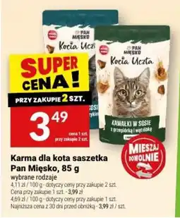 Twój Market Karma dla kota saszetka Pan Mięsko oferta