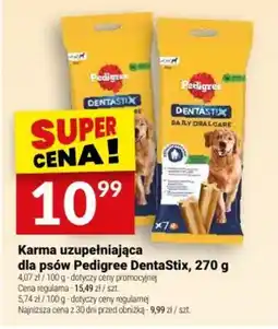 Twój Market Karma uzupełniająca dla psów Pedigree DentaStix oferta
